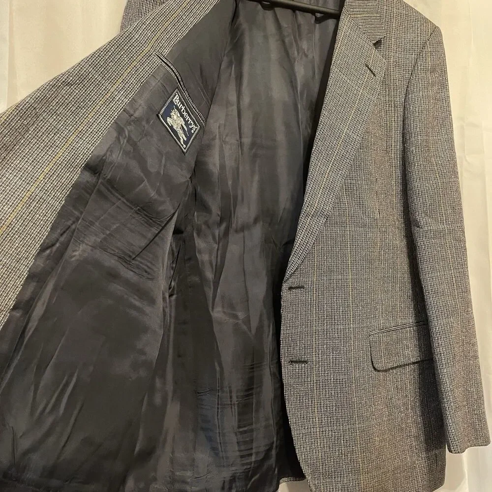 BURBERRY Loomed In Scotland SPORT COAT‎ BLAZER JACKET MENS Size Unknown
